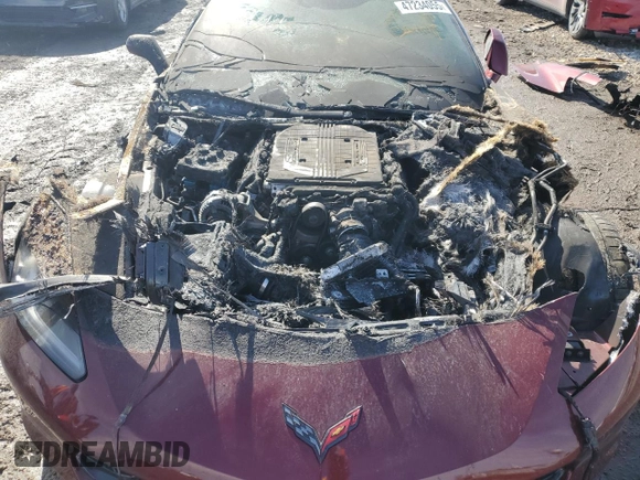2016 Chevrolet Corvette Z06 3LZ with VIN 1G1YU2D64G5612824, listed as a Copart auction lot 47234055 with Not provided miles and Salvage title. Bid and sale history available at DreamBid. Image 12.