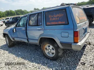 1991 Jeep Cherokee z VIN 1J4FJ58S0ML519252, wystawiony jako Copart lot #55458005 z przebiegiem 152 129 mil mil oraz Szkoda całkowita • Salvage title. Historia ofert i sprzedaży dostępna na DreamBid. Obrazek 2.