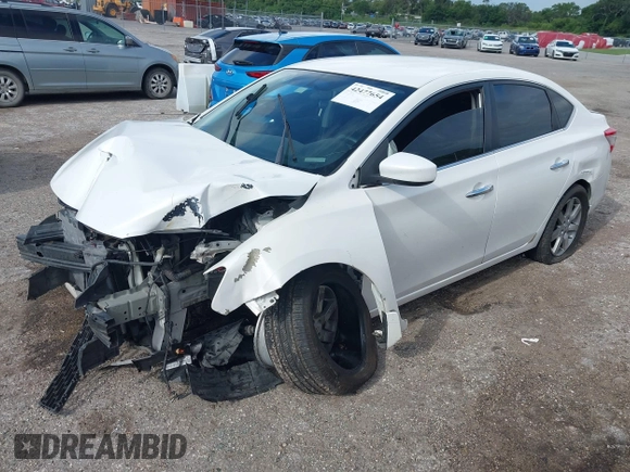 2014 Nissan Sentra SV with VIN 3N1AB7AP7EL635815, listed as a IAAI auction lot 42477654 with 182,596 mi miles and . Bid and sale history available at DreamBid. Image 17.