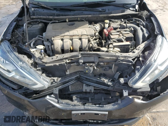 2017 Nissan Sentra S with VIN 3N1AB7AP7HY326210, listed as a Copart auction lot 50632445 with 124,160 mi miles and Salvage Title. Bid and sale history available at carsss.com. Image 11.
