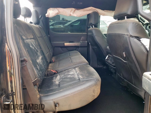 2023 Ford F-150 XL z VIN 1FTFW1E81PKF87921, wystawiony jako Copart lot #58479885 z przebiegiem 42 122 mil mil oraz Szkoda całkowita • Salvage title. Historia ofert i sprzedaży dostępna na DreamBid. Obrazek 10.