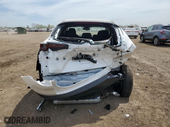 2023 Mazda CX-30 S with VIN 3MVDMBAMXPM586909, listed as a Copart auction lot 55889535 with 21,057 mi miles and Salvage title. Bid and sale history available at DreamBid. Image 6.