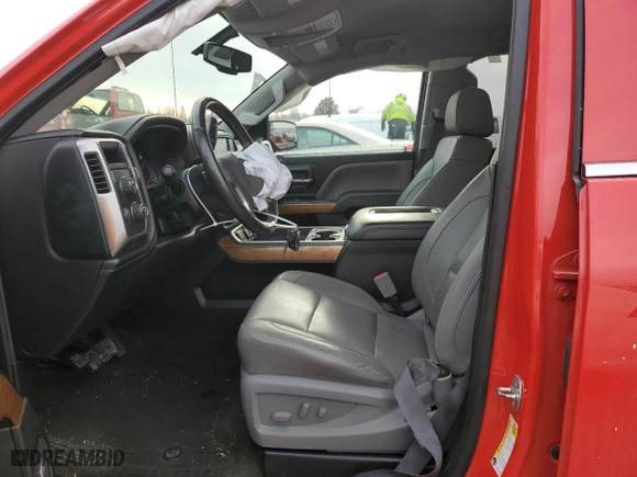 2017 Chevrolet Silverado 1500 LTZ with VIN 1GCVKSEC1HZ134439, listed as a Copart auction lot 83820774 with 97,676 mi miles and Salvage Title. Bid and sale history available at carsss.com. Image 7.