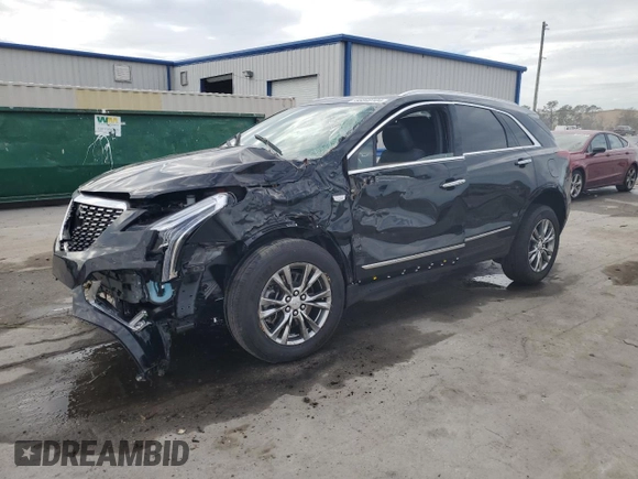 2023 Cadillac XT5 FWD Premium Luxury with VIN 1GYKNCRS0PZ138704, listed as a Copart auction lot 86849104 with 44,398 mi miles and Non Repairable. Bid and sale history available at carsss.com. Image 1.