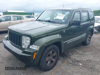 2008 Jeep Liberty Sport with VIN 1J8GN28K08W202274, listed as a IAAI auction lot 42186343 with 95,446 mi miles. Bid and sale history available at carsss.com. Image 2.