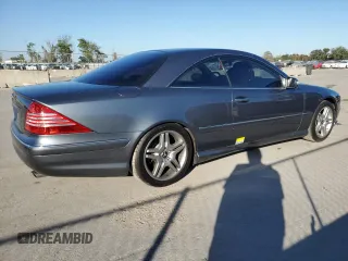 2006 Mercedes-Benz CL 500 with VIN WDBPJ75J76A046982, listed as a Copart auction lot 81496404 with 102,782 mi miles and Salvage Title. Bid and sale history available at carsss.com. Image 3.
