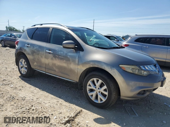2012 Nissan Murano S with VIN JN8AZ1MU7CW107565, listed as a Copart auction lot 55783765 with 135,410 mi miles and Clean Title. Bid and sale history available at carsss.com. Image 4.
