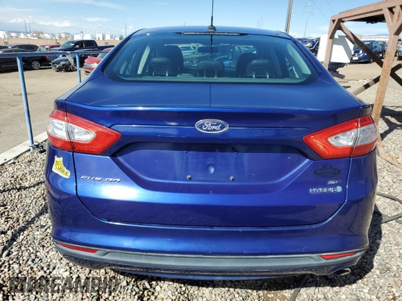 2013 Ford Fusion SE Hybrid with VIN 3FA6P0LU6DR274268, listed as a Copart auction lot 42341505 with 96,184 mi miles and Salvage Title. Bid and sale history available at carsss.com. Image 6.