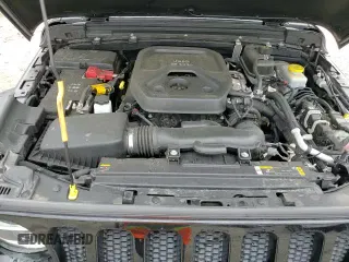 2021 Jeep Wrangler Unlimited Sport Altitude with VIN 1C4HJXDN7MW819346, listed as a Copart auction lot 80680585 with 51,596 mi miles and Salvage title. Bid and sale history available at DreamBid. Image 13.