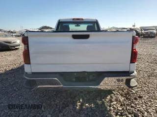 2019 Chevrolet Silverado 1500 Work Truck with VIN 3GCNWAEF8KG183640, listed as a Copart auction lot 81997624 with 129,434 mi miles and Salvage Title. Bid and sale history available at DreamBid. Image 6.