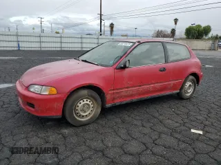 1993 Honda Civic CX with VIN 2HGEH2356PH500947, listed as a Copart auction lot 89210475 with 185,046 mi miles and Clean Title. Bid and sale history available at DreamBid. Image 1.