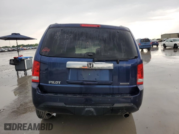 2013 Honda Pilot Touring with VIN 5FNYF3H94DB028123, listed as a Copart auction lot 55080925 with 214,388 mi miles and Salvage Title. Bid and sale history available at carsss.com. Image 6.