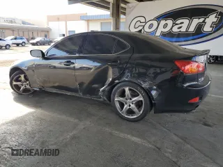 2007 Lexus IS 350 with VIN JTHBE262372012011, listed as a Copart auction lot 63814275 with 133,177 mi miles and Salvage title. Bid and sale history available at DreamBid. Image 2.