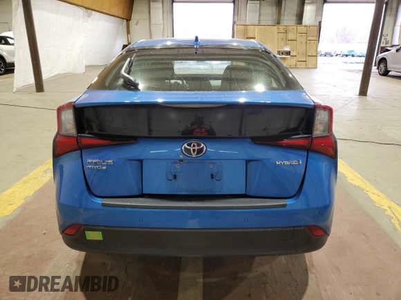 2022 Toyota Prius LE с VIN JTDL9MFU4N3041645, выставлен на аукционе Copart как лот 52727145 с пробегом 72 257 миль миль и Списание • Salvage title. История ставок и продаж доступна на DreamBid. Изображение 6.