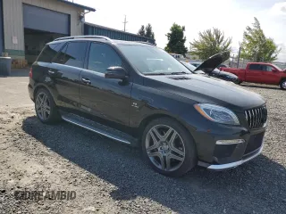 2013 Mercedes-Benz M ML 63 AMG with VIN 4JGDA7EB6DA231949, listed as a Copart auction lot 69072294 with 83,948 mi miles and Salvage Title. Bid and sale history available at carsss.com. Image 4.