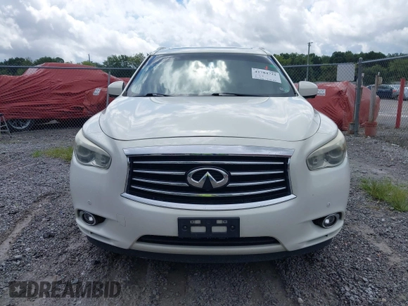 2014 Infiniti QX60 with VIN 5N1AL0MM1EC543092, listed as a IAAI auction lot 42784721 with 176,448 mi miles and . Bid and sale history available at DreamBid. Image 6.