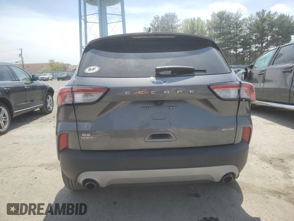 2022 Ford Escape SE with VIN 1FMCU9G6XNUB44621, listed as a Copart auction lot 55648745 with 18,899 mi miles and Clean Title. Bid and sale history available at carsss.com. Image 6.