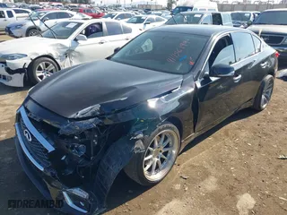 2016 Infiniti Q50 2.0t Premium with VIN JN1CV7AP4GM200906, listed as a IAAI auction lot 41456199 with 112023 miles. Bid and sale history available at carsss.com. Image 18.