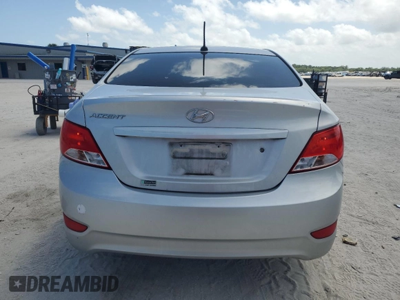 2017 Hyundai Accent SE with VIN KMHCT4AE9HU213552, listed as a Copart auction lot 51406325 with 121,987 mi miles and Salvage Title. Bid and sale history available at carsss.com. Image 6.