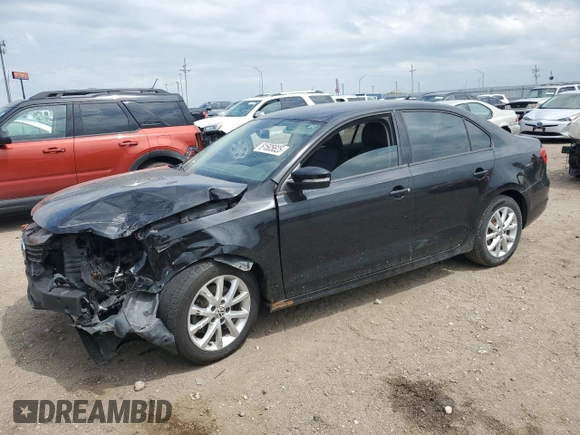 2011 Volkswagen Jetta SE with VIN 3VWDX7AJ3BM021189, listed as a Copart auction lot 61505625 with 132,672 mi miles and Salvage title. Bid and sale history available at DreamBid. Image 1.