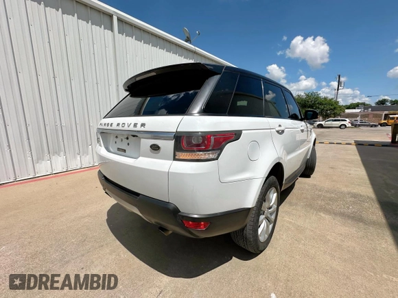 2016 Land Rover Range Rover Sport HSE with VIN SALWR2VF0GA552913, listed as a Copart auction lot 62614315 with 104,414 mi miles and Clean title. Bid and sale history available at DreamBid. Image 4.