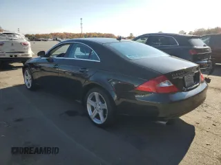 2007 Mercedes-Benz CLS-Class 5.5L with VIN WDDDJ72X37A080034, listed as a Copart auction lot 77105634 with 5,546 mi miles and Salvage Title. Bid and sale history available at carsss.com. Image 2.