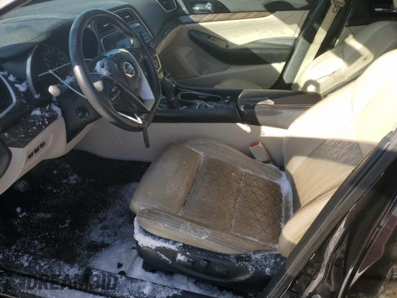 2016 Nissan Maxima SL with VIN 1N4AA6APXGC390099, listed as a Copart auction lot 41359135 with 66,199 mi miles and Salvage Title. Bid and sale history available at DreamBid. Image 7.