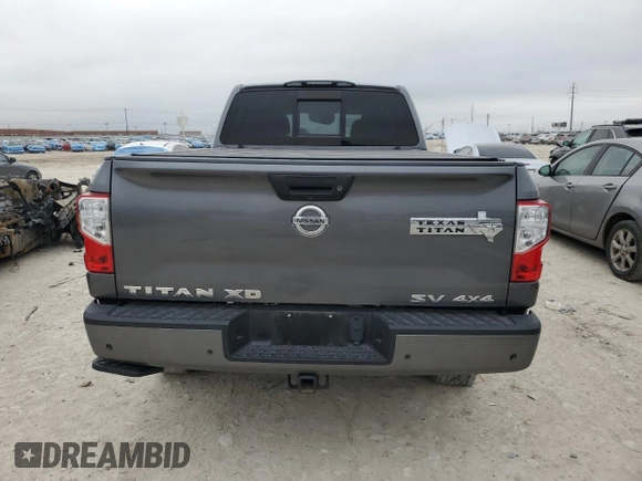 2020 Nissan Titan XD Platinum Reserve with VIN 1N6AA1FB1LN508112, listed as a Copart auction lot 84524154 with 60,342 mi miles and Salvage Title. Bid and sale history available at carsss.com. Image 6.