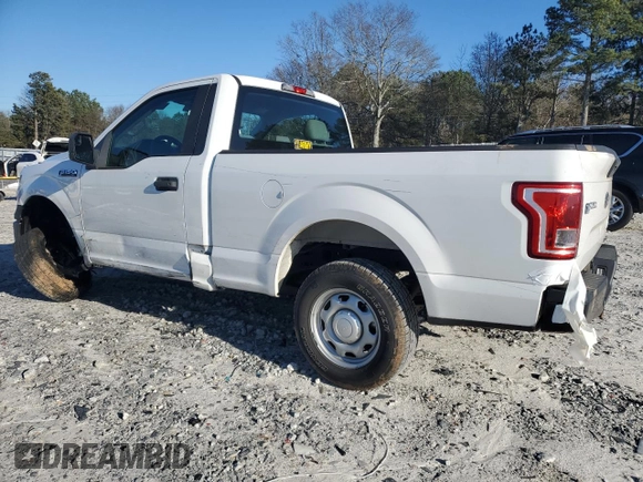 2017 Ford F-150 XL with VIN 1FTMF1C89HFA20148, listed as a Copart auction lot 47949945 with 112,222 mi miles and Salvage Title. Bid and sale history available at carsss.com. Image 2.