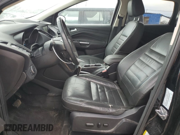2016 Ford Escape Titanium with VIN 1FMCU0JX8GUA19696, listed as a Copart auction lot 46294145 with 99,165 mi miles and Salvage Title. Bid and sale history available at carsss.com. Image 7.