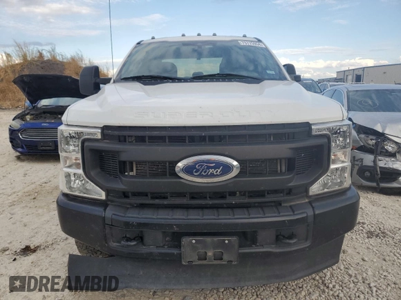 2021 Ford Super Duty F-250 SRW XL with VIN 1FT7W2BT1MED13521, listed as a Copart auction lot 42640905 with 0 mi miles and Salvage Title. Bid and sale history available at carsss.com. Image 5.