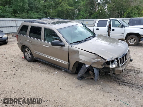 2006 Jeep Grand Cherokee Limited with VIN 1J4HS58N66C211974, listed as a Copart auction lot 60281945 with 220,229 mi miles and Salvage title. Bid and sale history available at DreamBid. Image 4.