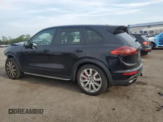 2015 Porsche Cayenne Turbo with VIN WP1AC2A28FLA82086, listed as a Copart auction lot 59860125 with 113,414 mi miles and Salvage title. Bid and sale history available at DreamBid. Image 2.