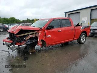 2018 Ram 1500 Big Horn with VIN 1C6RR7TT8JS168610, listed as a Copart auction lot 59563145 with Not provided miles and Salvage title. Bid and sale history available at DreamBid. Image 1.