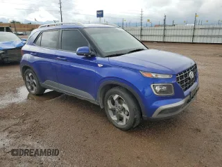 2023 Hyundai Venue Limited with VIN KMHRC8A35PU259250, listed as a Copart auction lot 61553225 with 19,087 mi miles and Salvage title. Bid and sale history available at DreamBid. Image 4.