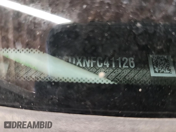 2022 Ford F-150 XL with VIN 1FTFW1EDXNFC41126, listed as a IAAI auction lot 42741144 with 53,539 mi miles and . Bid and sale history available at DreamBid. Image 7.
