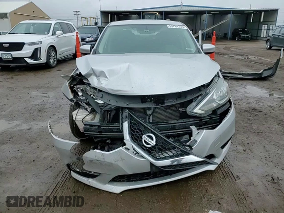 2017 Nissan Sentra S with VIN 3N1AB7AP8HY338639, listed as a Copart auction lot 53784335 with 121,369 mi miles and Salvage Title. Bid and sale history available at DreamBid. Image 13.