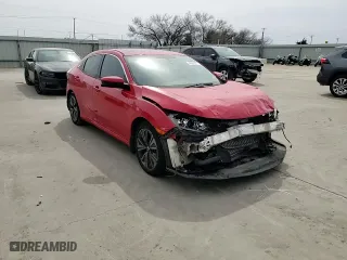 2017 Honda Civic Hatchback EX with VIN SHHFK7H58HU212508, listed as a Copart auction lot 48246375 with 0 mi miles and Salvage Title. Bid and sale history available at carsss.com. Image 10.