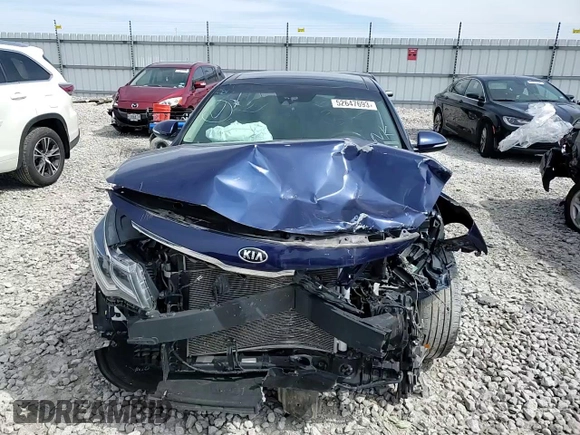 2019 Kia Optima LX with VIN 5XXGT4L31KG319878, listed as a Copart auction lot 52647693 with 48,665 mi miles and Salvage Title. Bid and sale history available at carsss.com. Image 11.