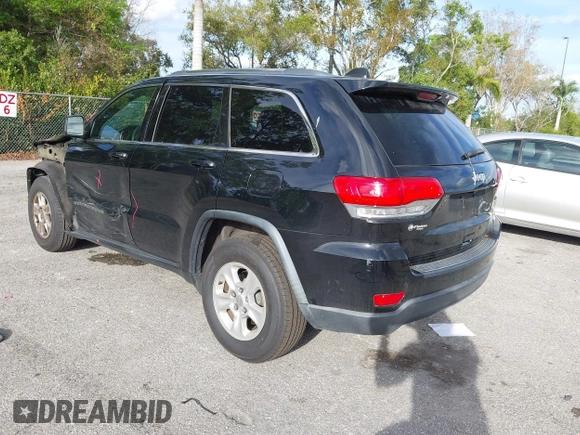 2017 Jeep Grand Cherokee Laredo with VIN 1C4RJEAG5HC663930, listed as a IAAI auction lot 41684918 with 91,063 mi miles. Bid and sale history available at carsss.com. Image 3.