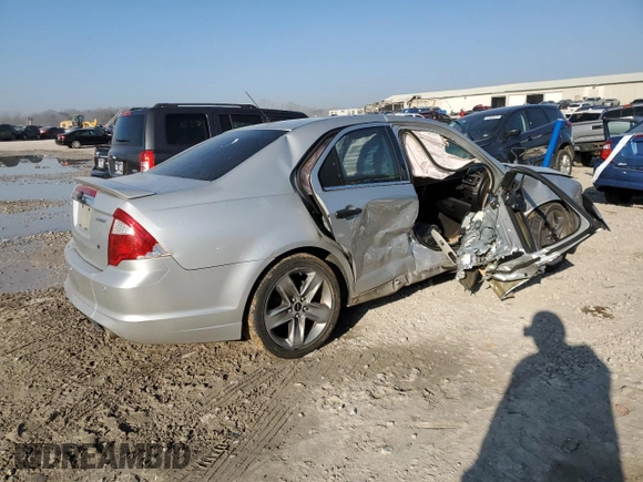2010 Ford Fusion SPORT with VIN 3FAHP0KC9AR399214, listed as a Copart auction lot 48219165 with 202,015 mi miles and Salvage Title. Bid and sale history available at carsss.com. Image 3.