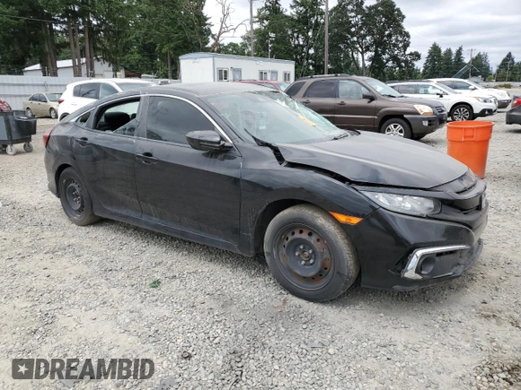 2021 Honda Civic LX с VIN 2HGFC2F66MH517914, выставлен на аукционе Copart как лот 61047225 с пробегом Не указан миль и Списание • Salvage title. История ставок и продаж доступна на DreamBid. Изображение 4.