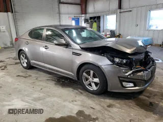2015 Kia Optima LX with VIN 5XXGM4A77FG381665, listed as a Copart auction lot 43646005 with 51,110 mi miles and Clean Title. Bid and sale history available at DreamBid. Image 4.