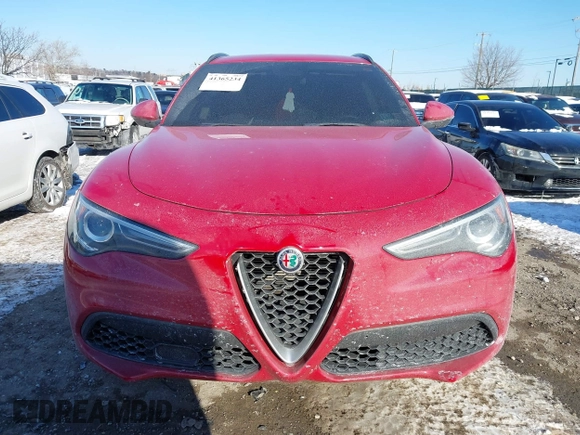 2019 Alfa Romeo Stelvio z VIN ZASPAKAN9K7C49108, wystawiony jako IAAI lot #41365234 z przebiegiem 53 196 mil mil oraz . Historia ofert i sprzedaży dostępna na DreamBid. Obrazek 11.