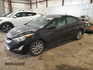 2016 Hyundai Elantra SE with VIN 5NPDH4AE5GH656655, listed as a Copart auction lot 76617374 with 98,959 mi miles and Salvage Title. Bid and sale history available at DreamBid. Image 1.