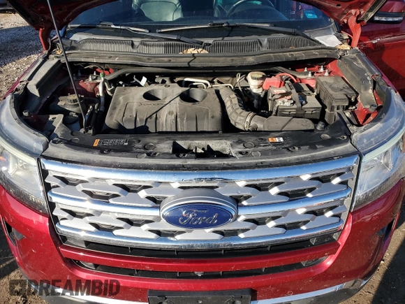 2018 Ford Explorer Limited z VIN 1FM5K8FH4JGC70672, wystawiony jako Copart lot #79307414 z przebiegiem 151 273 mil mil oraz Czysty tytuł • Clean title. Historia ofert i sprzedaży dostępna na DreamBid. Obrazek 12.