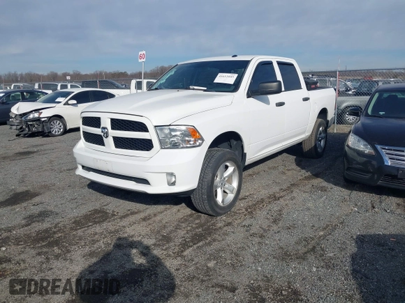 2018 Ram 1500 Express with VIN 3C6RR7KG7JG198449, listed as a IAAI auction lot 41611045 with 101,135 mi miles and . Bid and sale history available at DreamBid. Image 18.