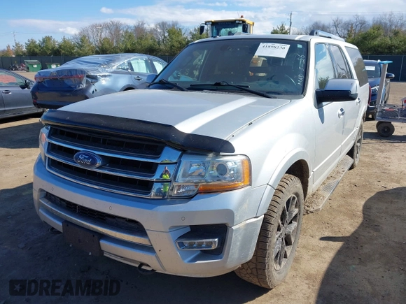 2015 Ford Expedition Max Limited с VIN 1FMJK2ATXFEF18188, выставлен на аукционе IAAI как лот 41898230 с пробегом 120 000 миль миль и . История ставок и продаж доступна на DreamBid. Изображение 17.