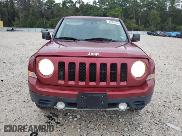2017 Jeep Patriot High Altitude with VIN 1C4NJRFB3HD155274, listed as a Copart auction lot 80509394 with 92,384 mi miles and Salvage Title. Bid and sale history available at DreamBid. Image 5.
