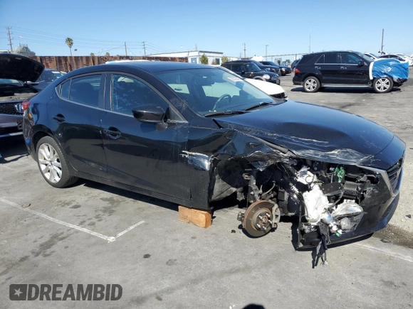 2014 Mazda 3 S Grand Touring with VIN JM1BM1W3XE1111113, listed as a Copart auction lot 50323645 with 66,212 mi miles and Salvage Title. Bid and sale history available at DreamBid. Image 4.